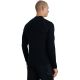 3. Herren Langarmshirt 4F M417 Tiefschwarz 4FWAW25TFLOM417 20S