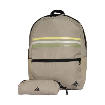 6. adidas Classic Horizontal 3-S Rucksack Beige IZ1896