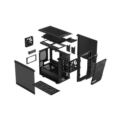 18. Fractal Design Meshify 2 Nano Schwarz