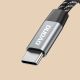 4. Dudao L13C+ 2in1 USB-C-Adapter – Grau