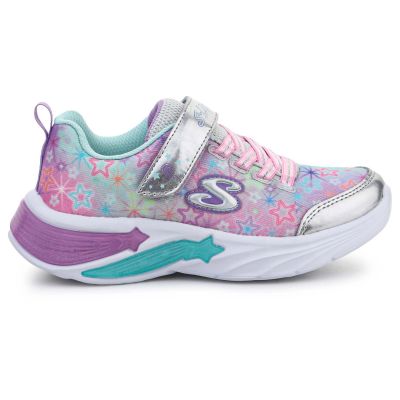 7. Skechers S Lights Star Sparks Jr 302324L-SMLT Schuhe