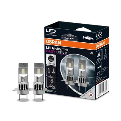 LED-Lampe (2er-Set) H7 12V 16W PX26D/PY26D-1 ohne Straßenzulassung Ultinon Essential LED Gen2, Weiß 6500K