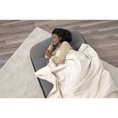 30. Bestway 671BT Luftmatratze, Einzelmatratze, Schwarz, Grau, Unisex
