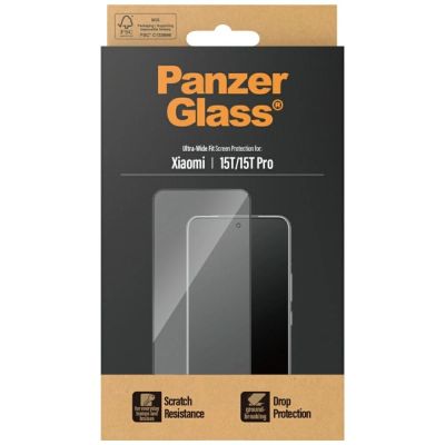 3. PanzerGlass Ultra-Wide Fit Schutzglas für Xiaomi 15T / 15T Pro