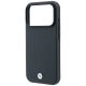 6. BMW Kevlar-Metall-Logo MagSafe Hülle für iPhone 18 Pro Max / 17 Pro Max – Dunkelgrau