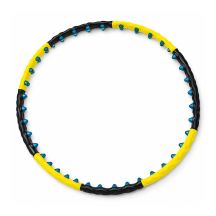 Wozinsky WHH-110 Hula-Hoop-Massagegerät mit Noppen – Blau und Gelb
