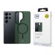 3mk Smoke MagCase für Samsung Galaxy S25 Ultra - Grün-Transparent