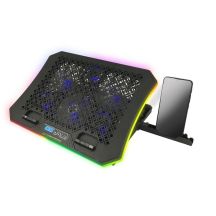 ESPERANZA Gaming-Kühlständer mit RGB-Handyhalterung GALERNE EGC109