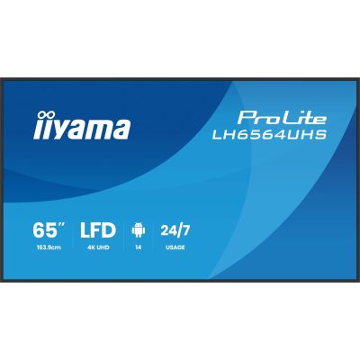 2. Flachbildfernseher iiyama LH6564UHS-B1AG 65 Zoll LCD UHD - 165,1 cm