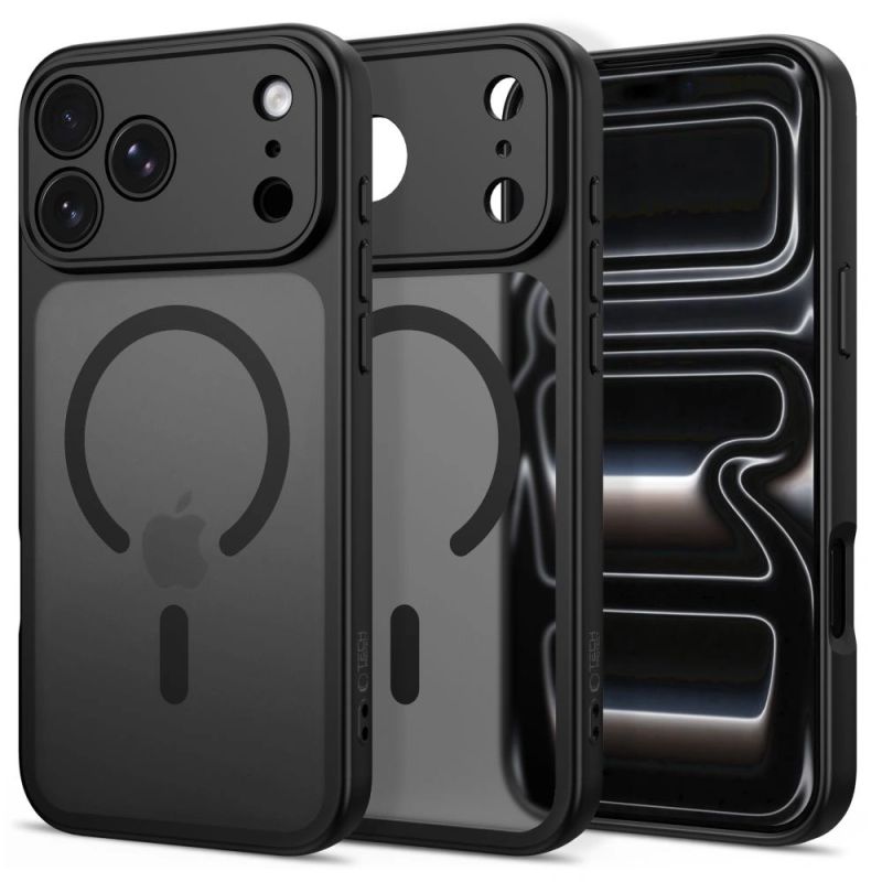 Tech-Protect BasicMag MagSafe Hülle für iPhone 17 Pro Max / 18 Pro Max – Mattschwarz