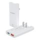 3. Choetech PD6011 65W GaN Ultra USB-C + USB-A Wandladegerät – Weiß