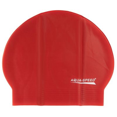 Aqua-Speed Soft Latex Badekappe in rot