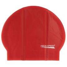 Aqua-Speed Soft Latex Badekappe in rot