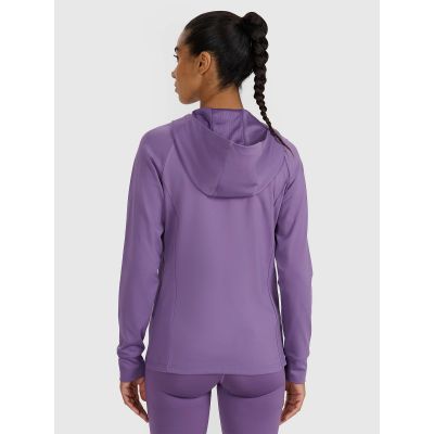 2. Schnelltrocknendes Damen-Trainings-Sweatshirt (Standardgröße) 4F 4FWAW25TFSWF585-53S