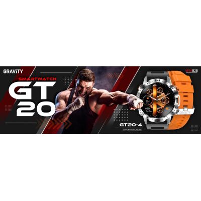7. Gravity GT20-4 Smartwatch
