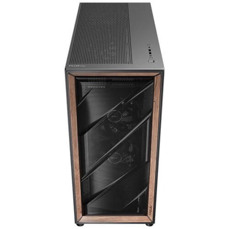 20. Antec FLUX PRO Full Tower Schwarz, Holz
