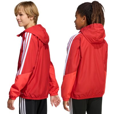 3. adidas Tiro 26 Competition Allwetter-Kinderjacke Rot KB0155