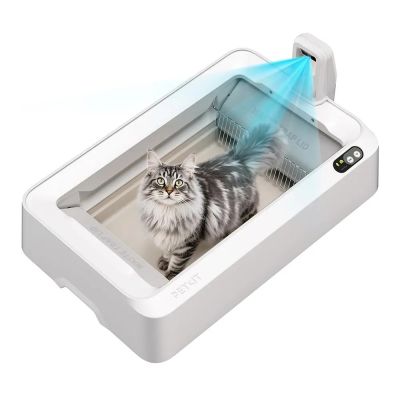 2. PETKIT T7-EU selbstreinigende Katzentoilette, Weiß