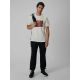 4. Herren-T-Shirt mit Aufdruck, regulär, Größe 4F 4FRSS26TTSHM4238-11S