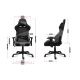 5. Huzaro Force 6.2 Gaming-Stuhl aus grauem Netzgewebe