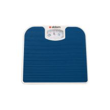 ELDOM Mechanische Badezimmerwaage BR2016N Blau Bis zu 130 kg