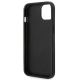 7. Karl Lagerfeld Saffiano Choupette Head Patch Hülle für iPhone 14 - Silber