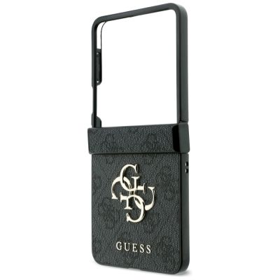 5. Guess Big 4G Logo Hülle für Samsung Galaxy Z Flip 8 - Schwarz