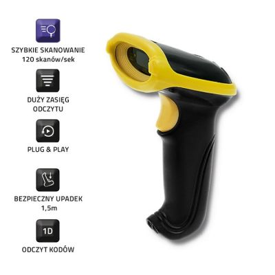 2. Qoltec 50862 Barcode-Scanner