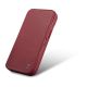 8. iCarer CE Premium Leather Folio Case iPhone 14 Pro Magnetic Flip Leather Folio Case MagSafe Red (WMI14220714-RD)