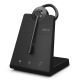 Jabra Engage 45 SE Kabelloses On-Ear-Headset mit Kopfbügel, Schwarz, für Büro/Callcenter