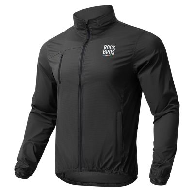 Rockbros TLWT002 ROAD TO SKY M Fahrrad-Windjacke - Schwarz