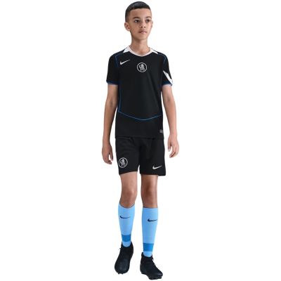 Nike Chelsea FC 2025/26 Stadion Ausweichtrikot für Kinder Schwarz HM4123 011 L