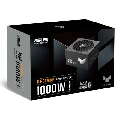 11. ASUS TUF-GAMING-1000P Netzteilmodul 1000 W 20+4 Pin ATX Schwarz
