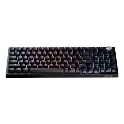 4. XPG SORCERER Gaming-Tastatur USB QWERTY US Englisch Schwarz