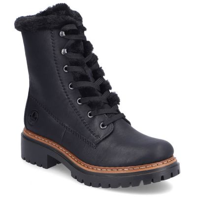 29. Rieker W 72625-00 RKR714 Pelzstiefel