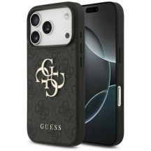 Guess 4G Big Logo Hülle für iPhone 17 Pro / 18 Pro - Schwarz