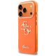 2. Guess IML 4G Script Metallhülle für iPhone 17 Pro – Orange