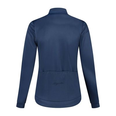 2. Rogelli CORE Damen-Langarmshirt, marineblau, Größe 2XL