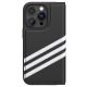 4. Adidas OR Booklet Case PU iPhone 14 Pro schwarz/weiß 50196