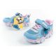 8. Leomil Kinder-Sportschuhe, Sneaker, Stitch Light mit Klettverschluss, blaue LED-Beleuchtung