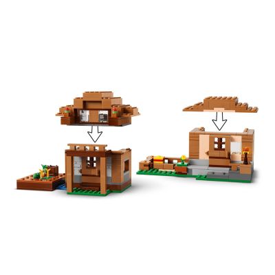 8. LEGO Minecraft 21596 – Beschwörerangriff auf das Dorf