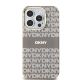 3. DKNY IML Mono & Stripe MagSafe Hülle für iPhone 15 Pro – Beige