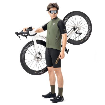 5. Rockbros YDMJ003 Winddichte Weste, Frühling/Herbst, Größe XS – Grün