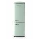 Ravanson LKK-315RM Retro-Kühlschrank 597 mm x 707 mm x 1943 mm | 315 l | No Frost | Energieeffizienzklasse E | Mint