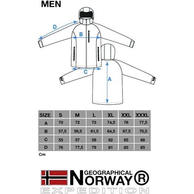 15. Geographical Norway Techno Softshelljacke M WU1060H/GN-BLACK