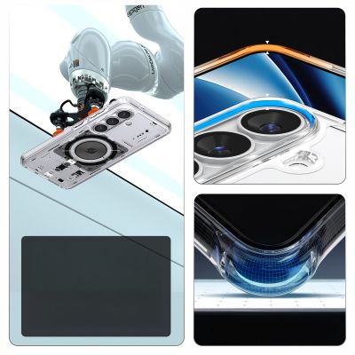 20. Spigen Ultra Hybrid Mag MagSafe Hülle für Samsung Galaxy S26+ Neo One - Transparent