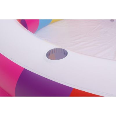 22. Kinderpool Regenbogen 2-Ring 187x42,5cm 51457