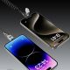 7. Dudao L20 Pro 4-in-1 USB-A / USB-C - Lightning / USB-C Kabel - Schwarz