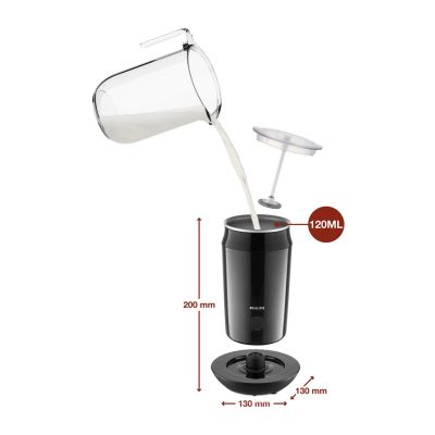 2. PHILIPS CA6500/63 Milchaufschäumer