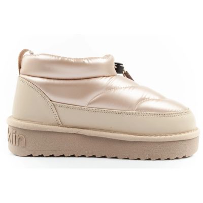 4. D.Franklin Damen-Schneestiefel, modische, gefütterte Winterstiefel